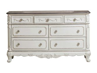 Cinderella Antique White Dresser