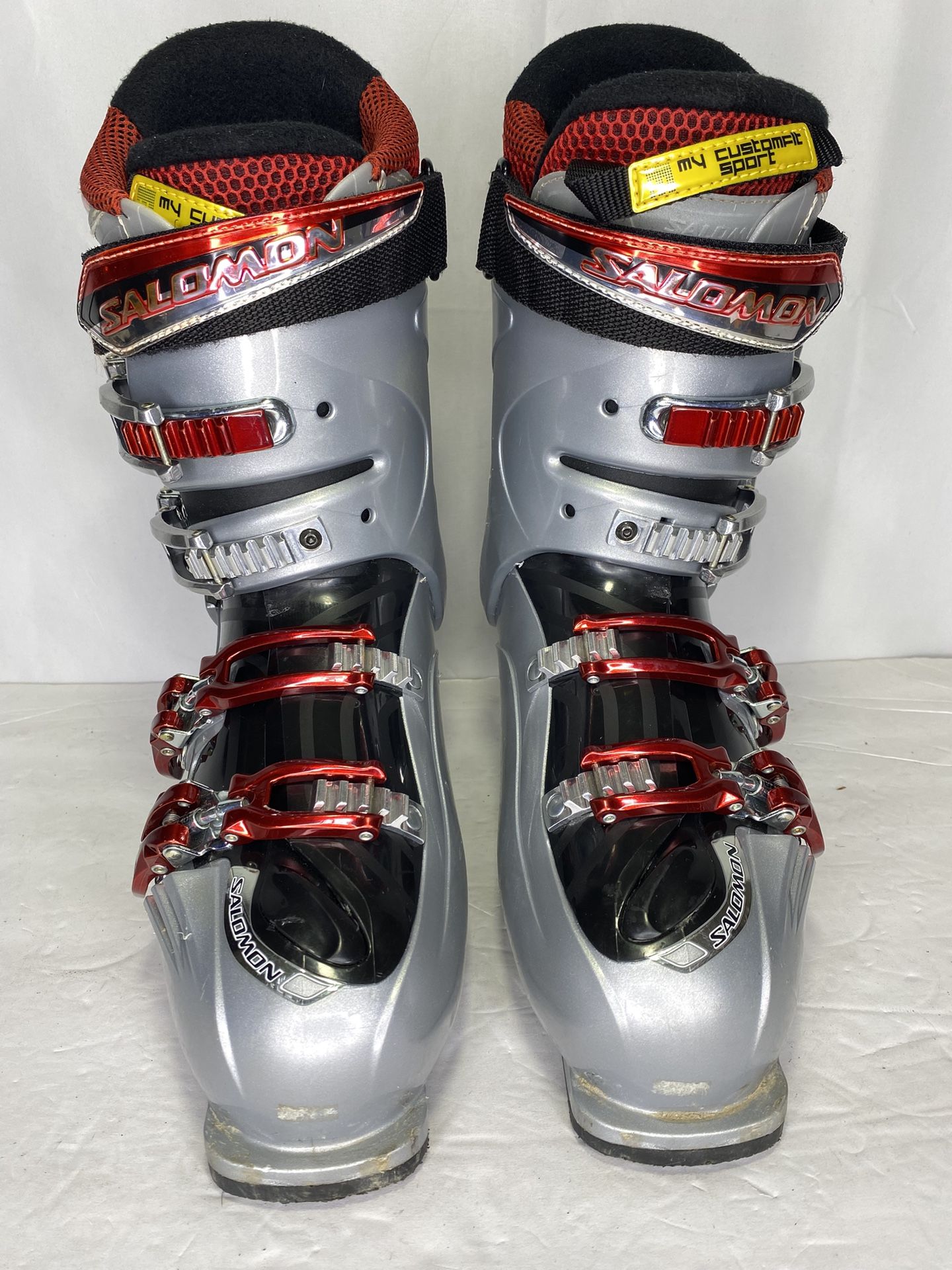 Salomon Mission RS Energizer 70 Ski Boots Size 27-27.5 318mm Black/Gray/Red