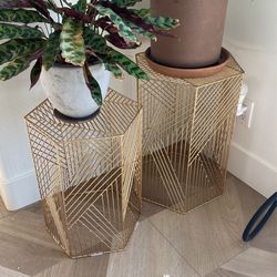 Plant Stand End Table (2)