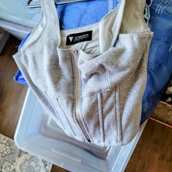 Brand New Womens Victoria Secret Bra/cropped Corest Tank Top Size Med