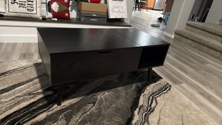 Coffee table with storage