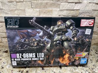 Bandai HGAC(211) 1/144 Scale HG OZ-06MS Leo Mobile Suit Gundam Wing Model Kit