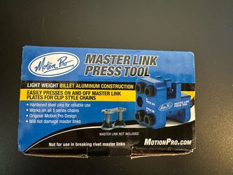 Motion Pro Master Link Press Tool - NEW!!