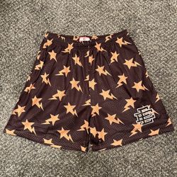 Brown Eric Emmanuel Bape Shorts