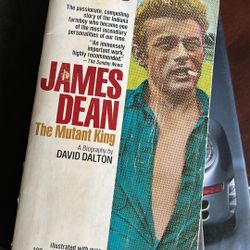 James Dean Books And A Porsche 