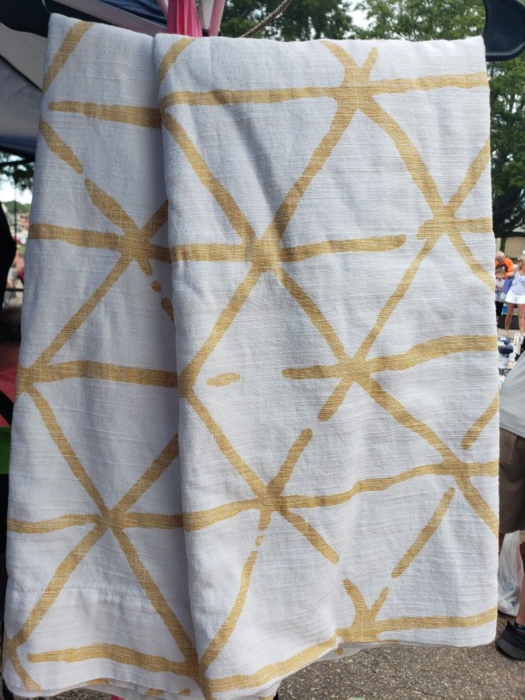 1 Pair Of '84 Curtains