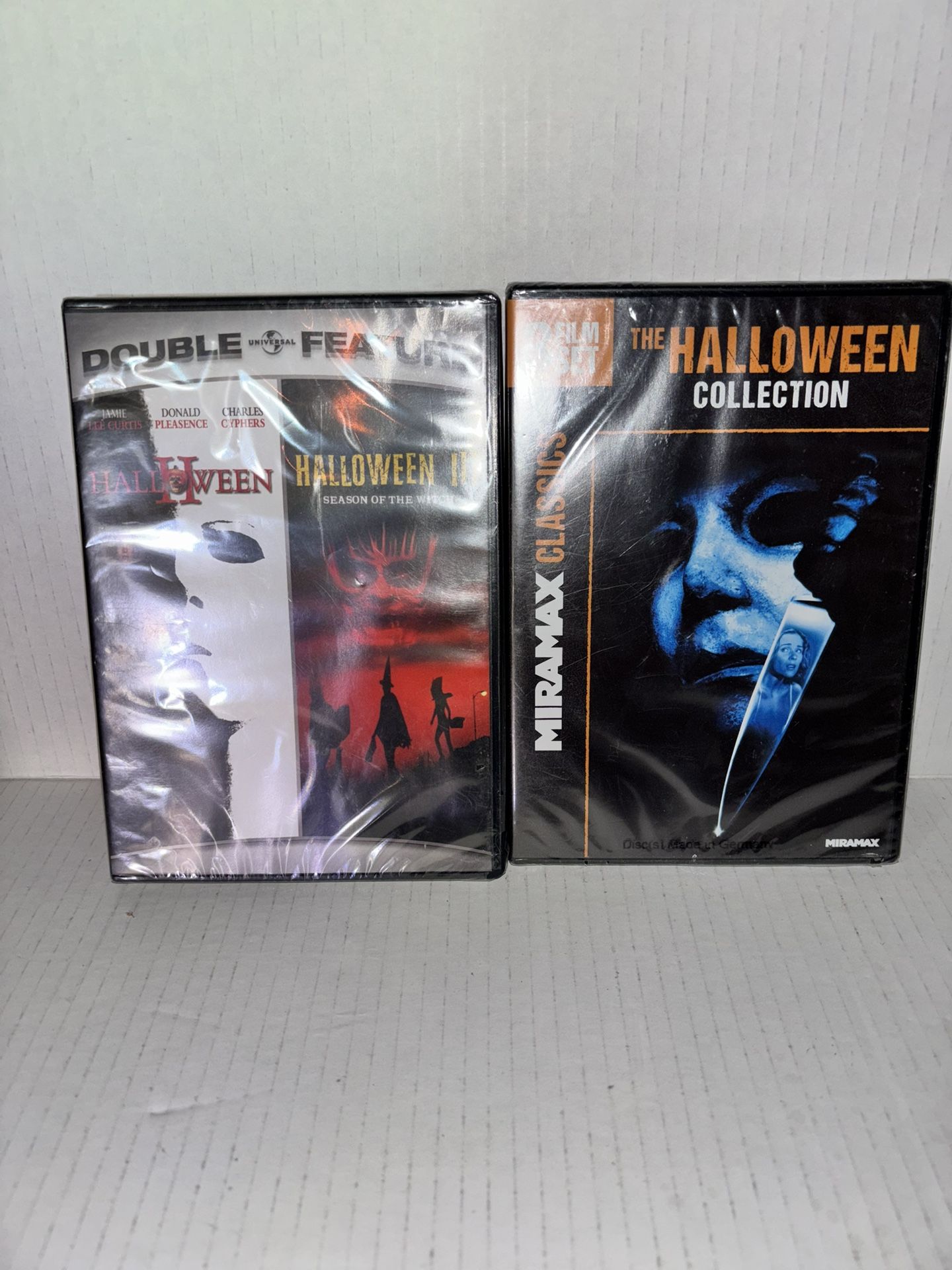 2 New sealed Halloween dvd collection movies