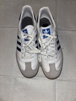 Adidas Samba Sneakers – White/Navy/Gum Sole size 13