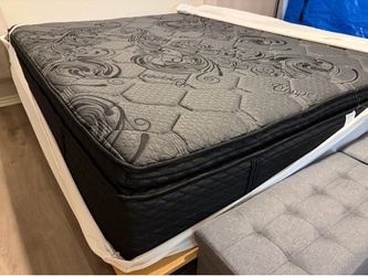 Pleasure Bedding Black Out Luxe 15" Mattress