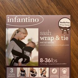 Infantino Sash Wrap & Tie Baby Carrier