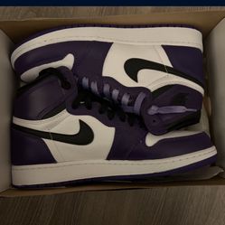Jordan 1 Court Purple 