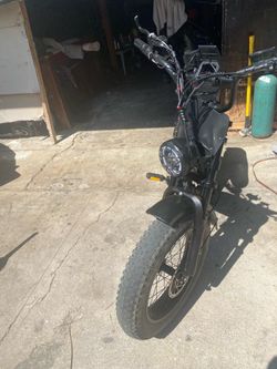 Fat tire ebike 48v 40mph
