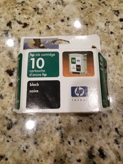 Hp ink Cartridge black #10