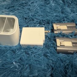 Charging Station + 2 Quick Release Battery Packs