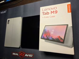 Lenovo Tab M9 with Folio Case