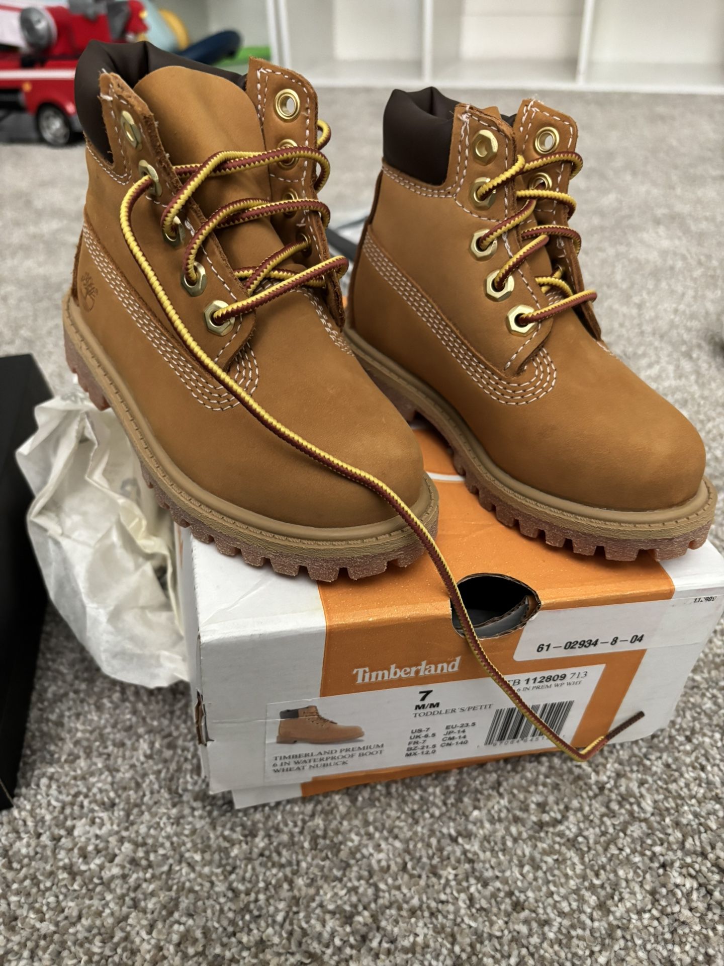 Toddler Timberland Size 7