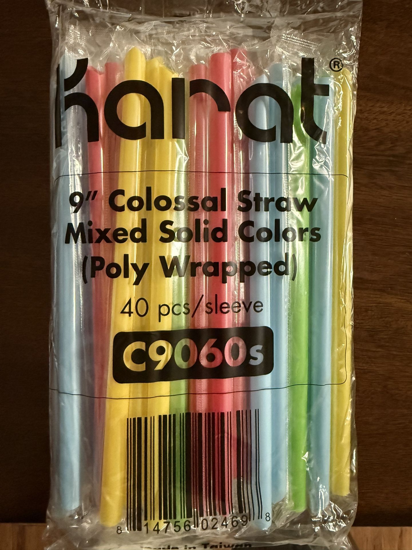 9” Colossal Straws NEW