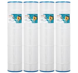 New ZOTEE PCC130-PAK4 Pool Filter Cartridge Replaces Clean and Clear Plus 520, C-7472, Darlly 71252,FC-1978, , PLFPCC130, 32-1/16" x 7" Pool F