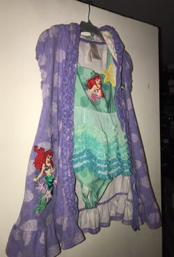 Bathing suit and cover up size 7/8
