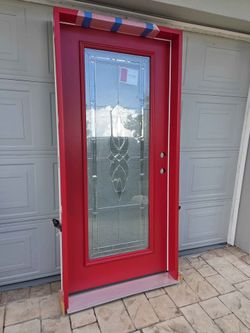 Brand New 36"W x 80"H Pre-Hung Impact Exterior Door