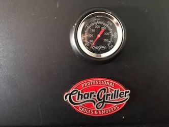 Professional char griller and smoker