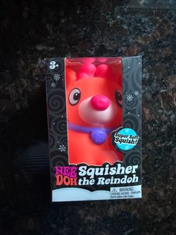 NeeDoh Squisher the Reindoh