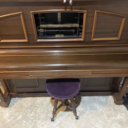Antique Player Piano 