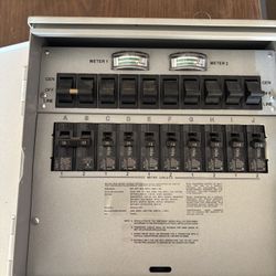 Reliance 50 Amp Load Side Transfer Switch