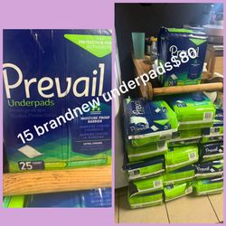Underpads all brand new 15 in total