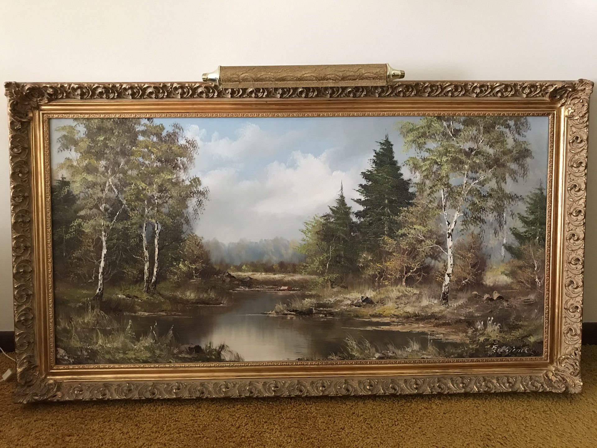 Moving Must Go—Beautiful Vintage Oil Painting