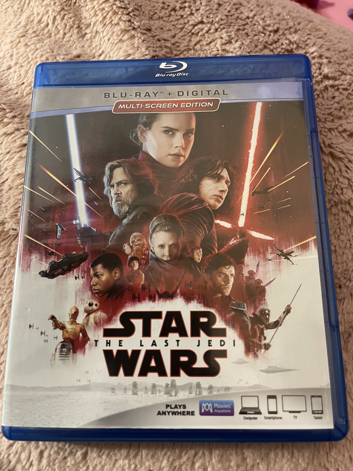 Star Wars : The Last Jedi ( Blu-ray)