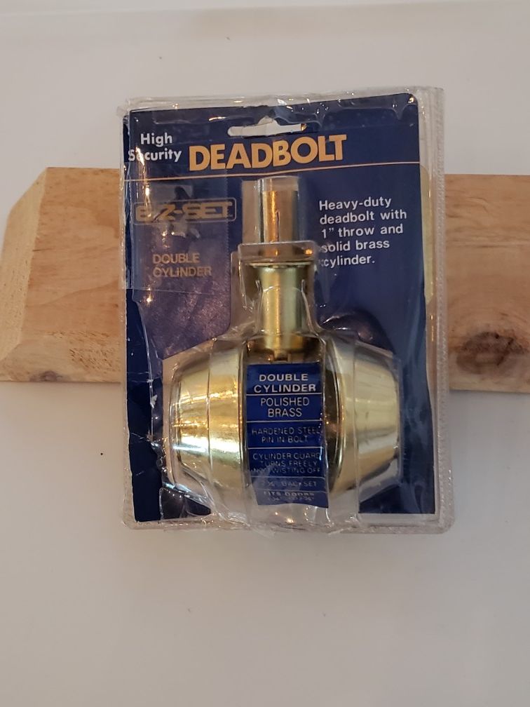 EZ-Set Deadbolt