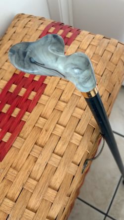 Acrylic handled derby Cane