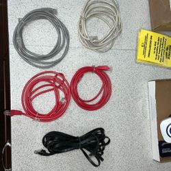 Cat6 Ethernet Cables – 5 Pack, High-Speed Networking