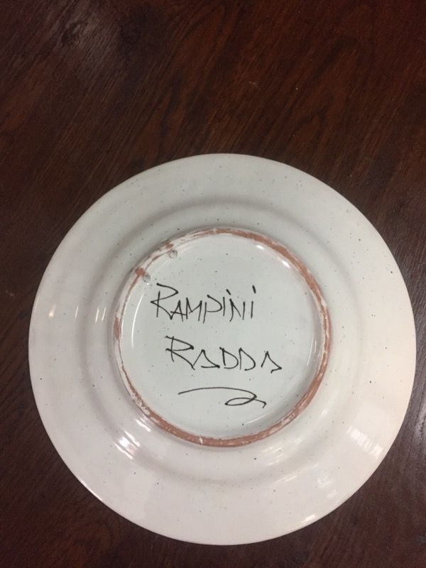 Decorative plate.