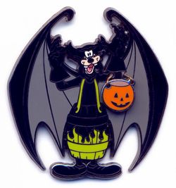 GOOFY AS CHERNABOG PIN Halloween Disney Disneyland Villain 2006 Fantasia NEW