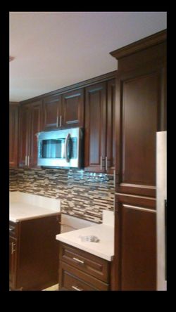 Kitchen cabinets