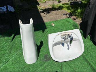 Bathroom sink - old