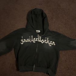 Rhinestone hoodie