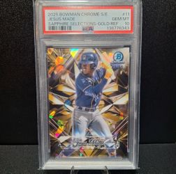 Jesus Made, PSA 10, gold /50