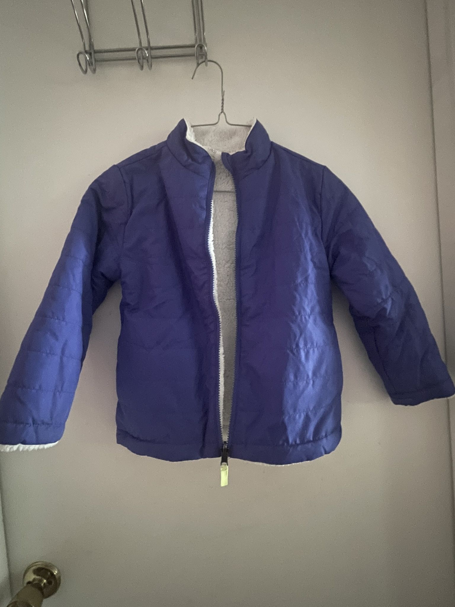 Warm Jacket With Pockets For Kids * Color Purple * Good Condition * Size XS / XS CH (4/5) * Asking $4.00 