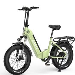 ESKUTE Star Folding Electric Bike, 960Wh LG Battery Cells, Up to 80 Miles Range, 500W(750W Peak) Powerful Motor, Hydraulic Brakes and 7-Speed, 20"x4.0