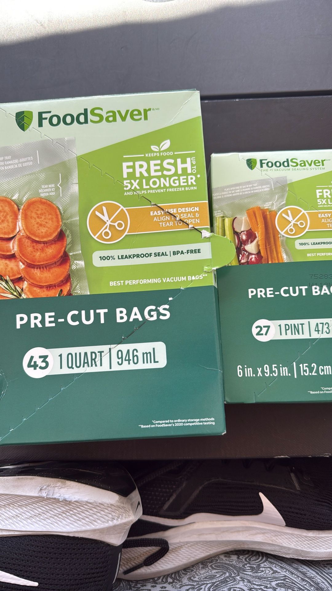 Food Saver Pre-Cut Vacuum Seal Bags