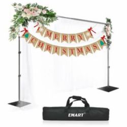 Backdrop Stand 8.5x10ft Heavy Duty Backdrop Support System Kit with Steel Base for Photography