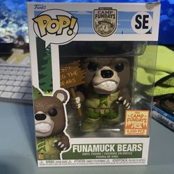 Funko Pop Camp Fundays SE 2023 Funamuck Bears 6500 Pcs Limited Edition