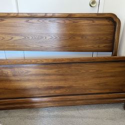 Teak - Full Size Bed Frame