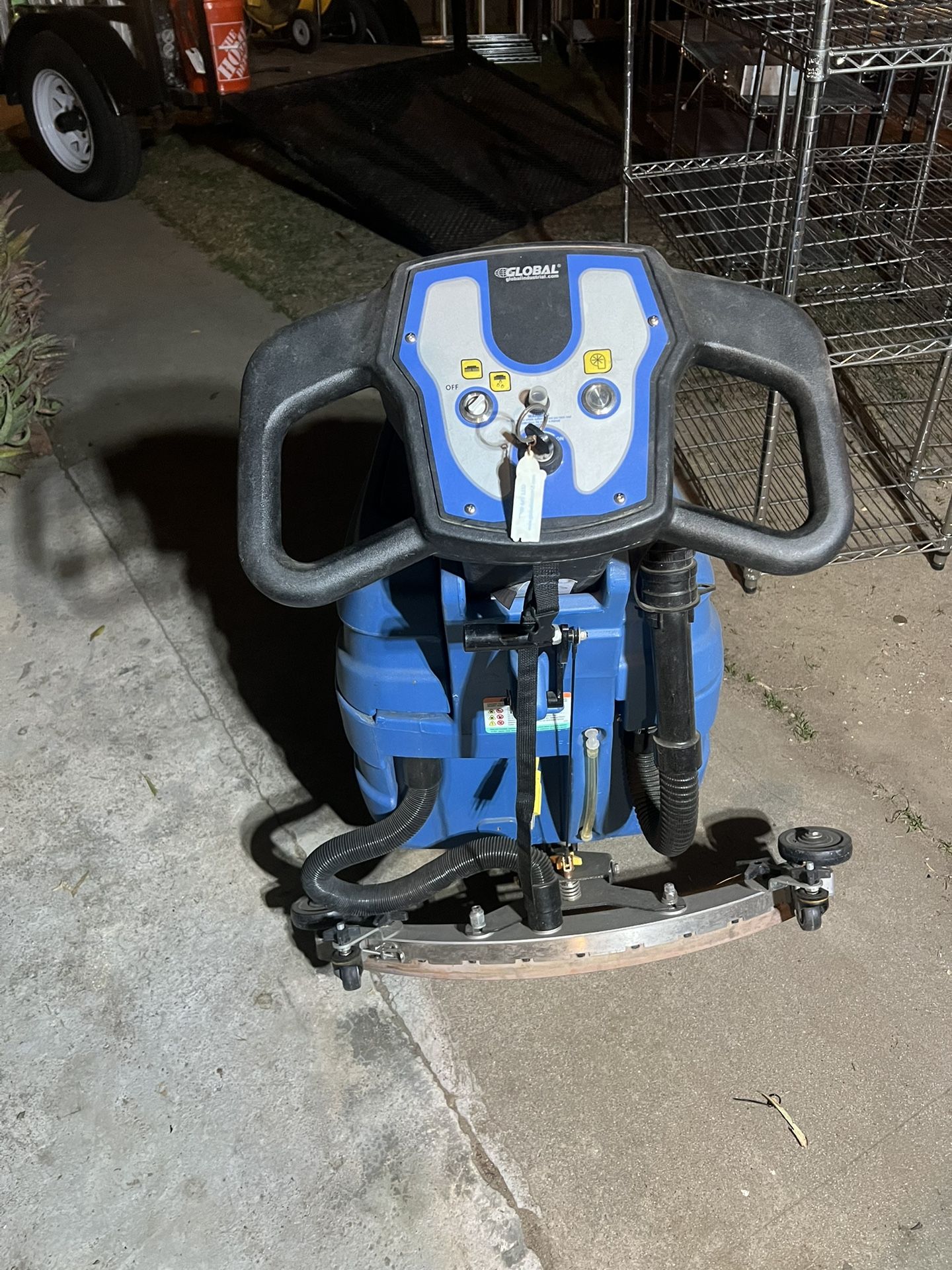 Walk Behind 17” Global Floor Scrubber