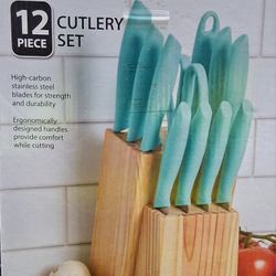 Farberware Cutlery Set And JIM Beam Carving Set