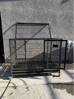 Pet cage crate heavy duty