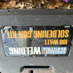 Chicago Electric 100-Watt Soldering Gun Kit